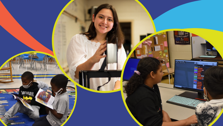 collage of students